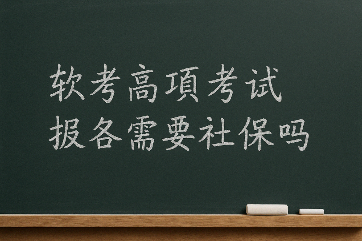 软考高项考试报名需要社保吗.png