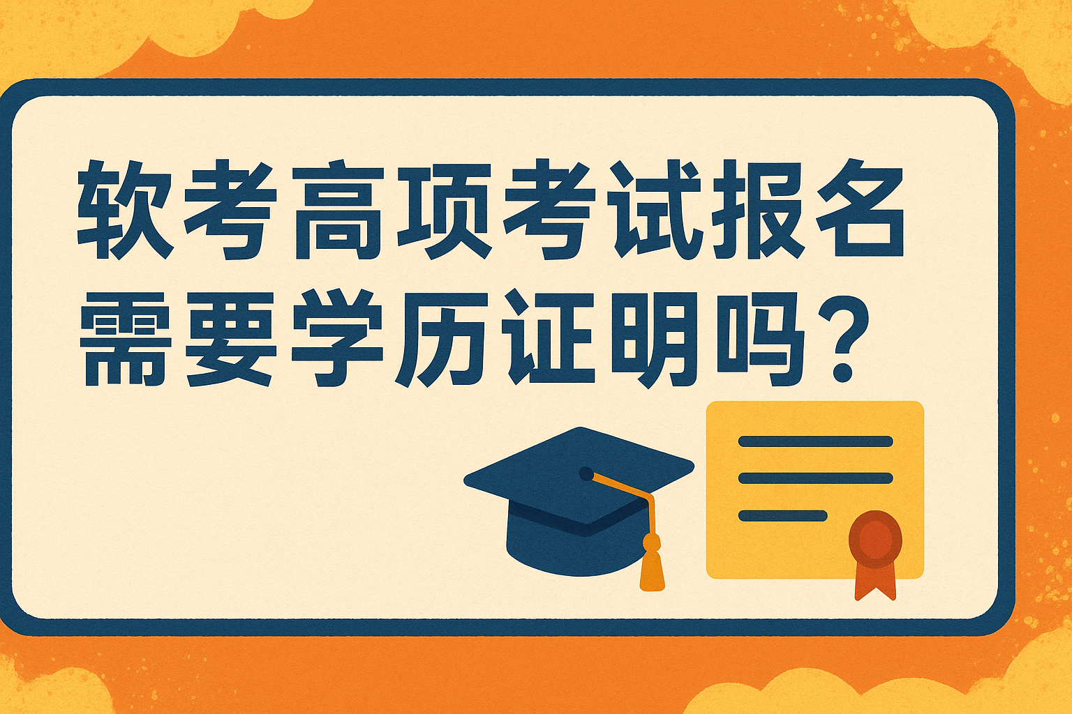 软考高项考试报名需要学历证明吗.png