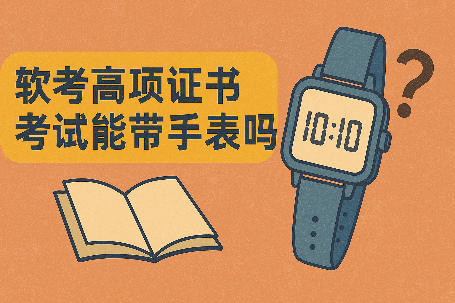 软考高项证书考试能带手表吗.png