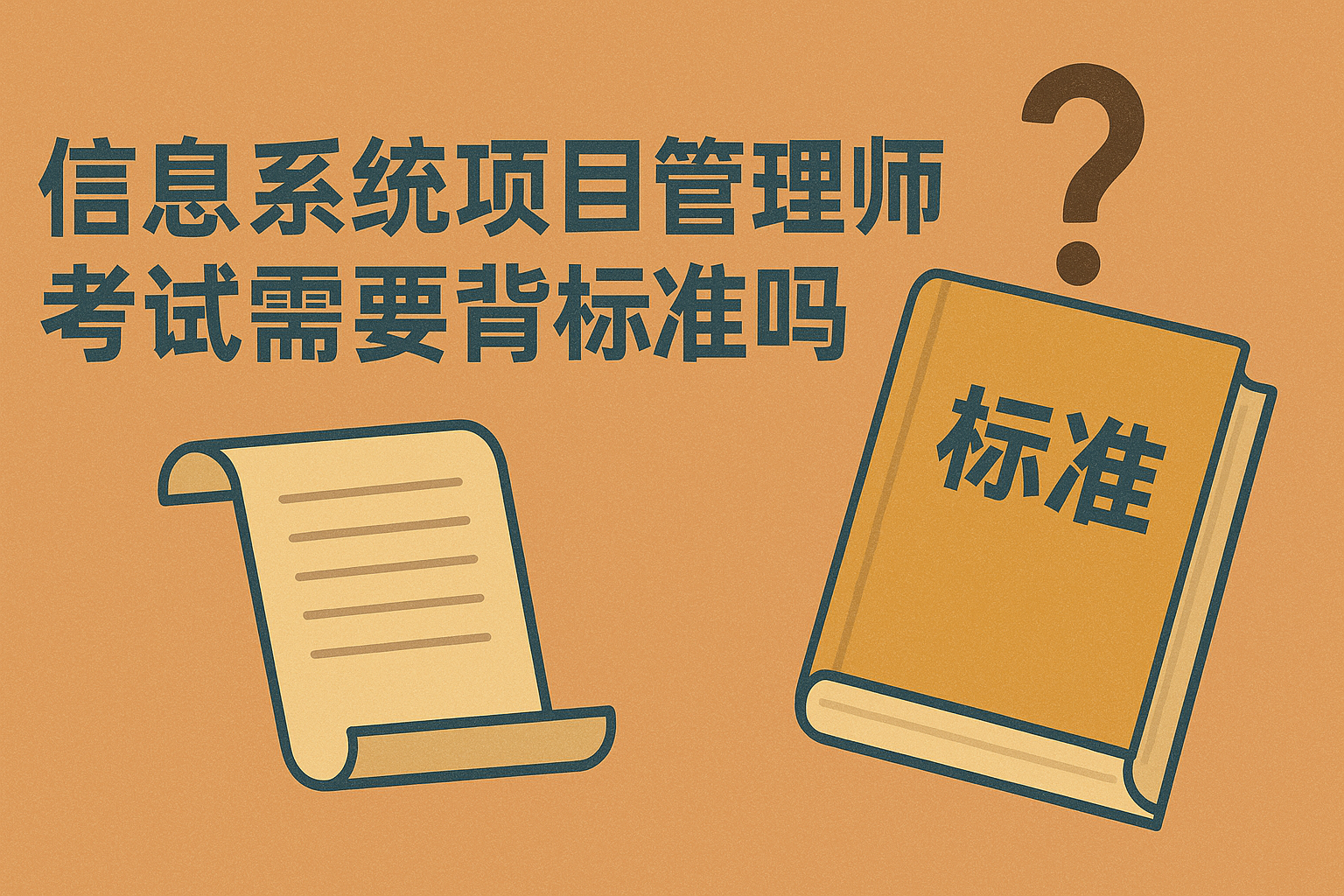 信息系统项目管理师考试需要背标准吗.png